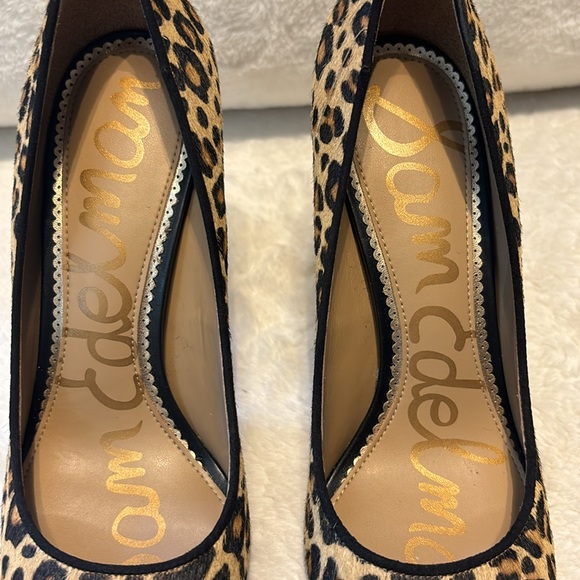 SAM EDELMAN Leopard Beth Pumps - Picture 11 of 11